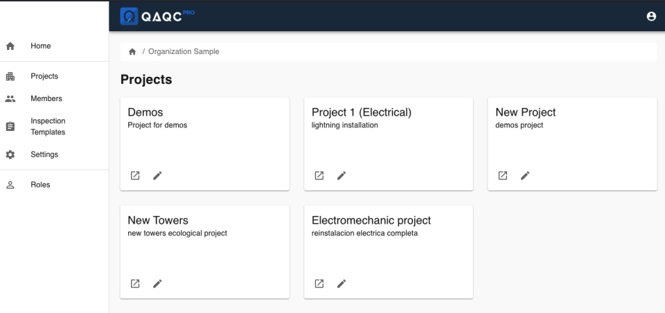 screenshot of QAQC Pro